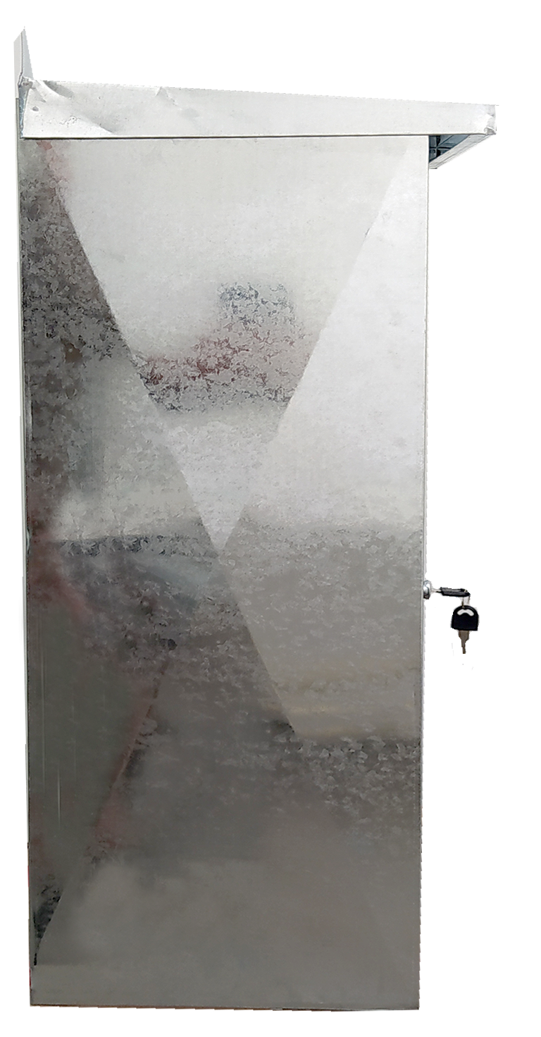 GABINETE 5 A 10 LITROS 0.4mm - ACERO GALVANIZADO