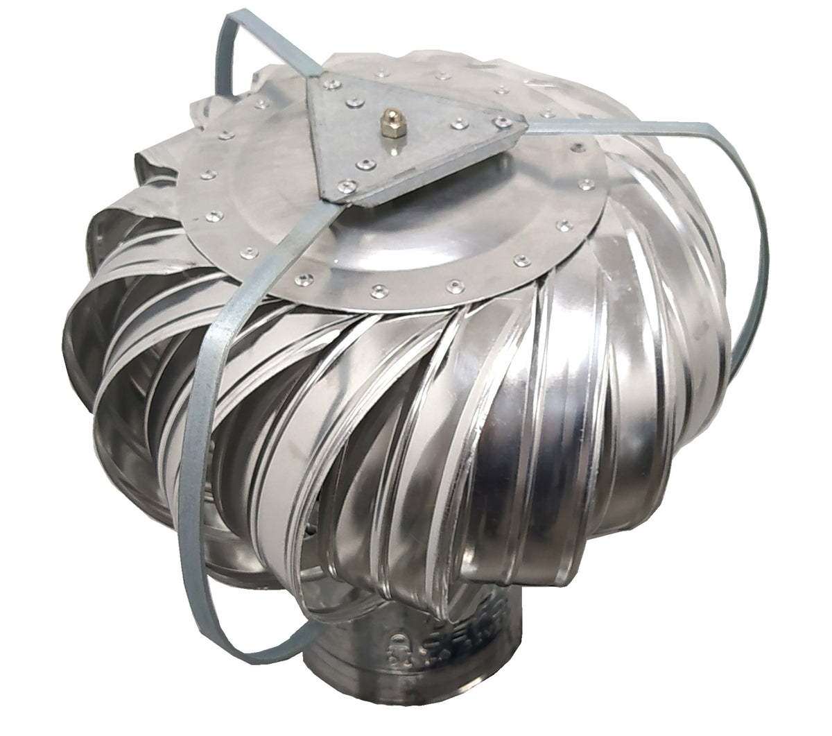 EXTRACTOR EOLICO 8" PULGADAS - ACERO GALVANIZADO_ALUMINIO